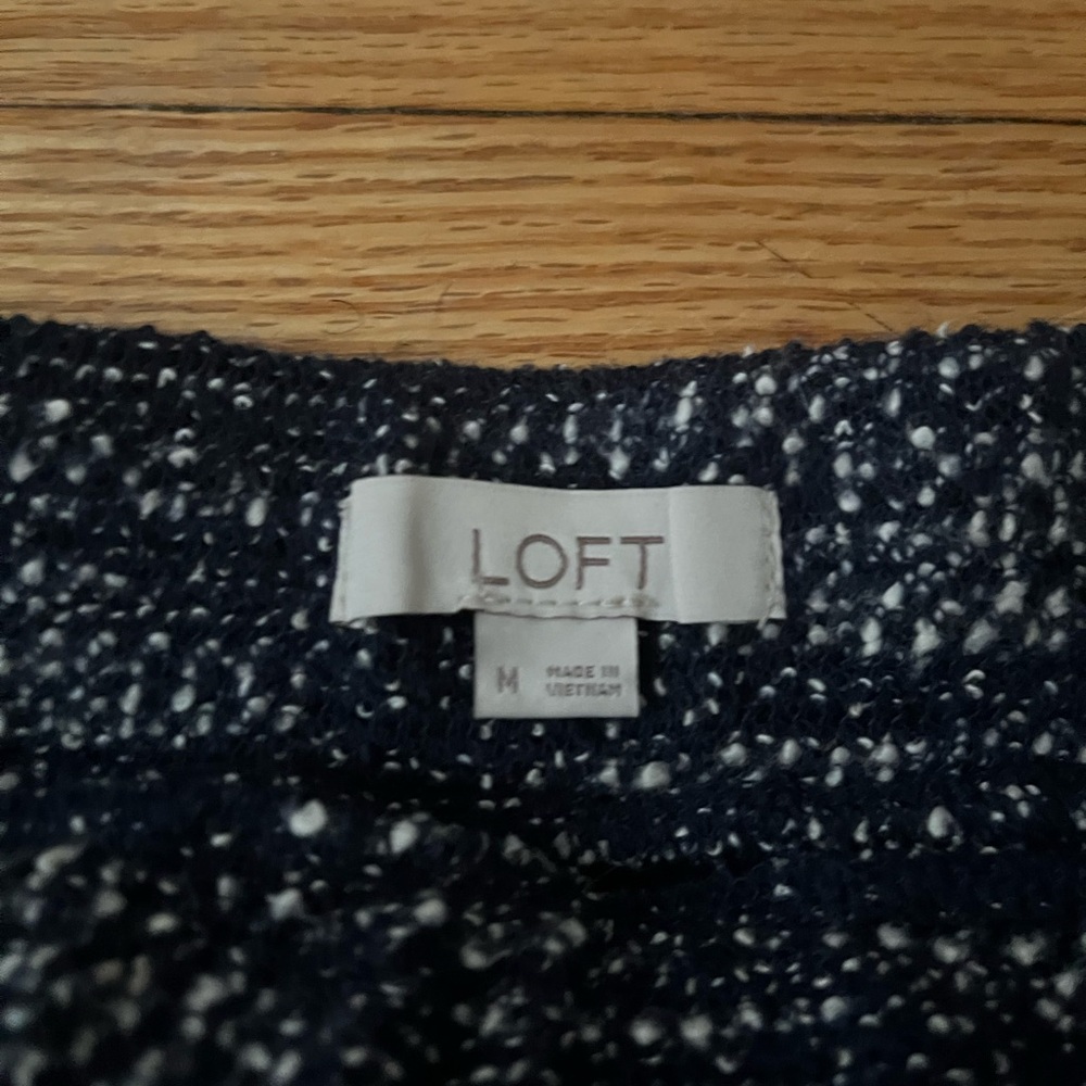 Loft Tweed Drawstring Skirt - Picture 3 of 7